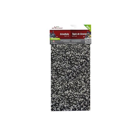 grindfolie zwart/wit 30x14cm