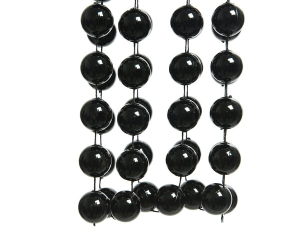 Guirlande de perles xxl 270cm - noir