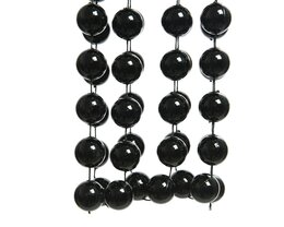 Guirlande de perles xxl 270cm - noir