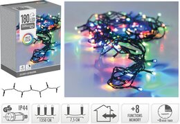 Guirlande Led 180 intérieur extérieur multi