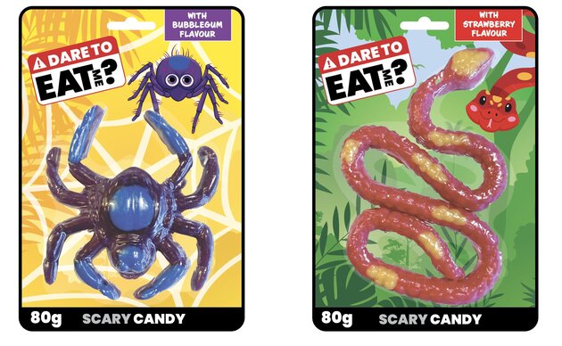 Gummy 80g 2ass snake & spider - afbeelding 4
