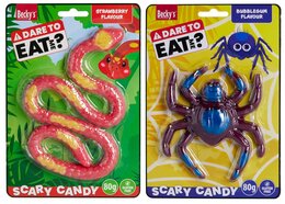 Gummy 80g 2ass snake & spider - afbeelding 1