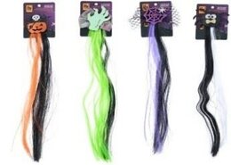 Haarclip Halloween 4ass