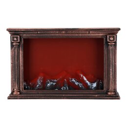 Haard 33x11x21cm Led antiek