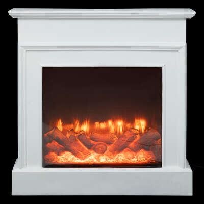 Haard 83xH85cm 20Led wit