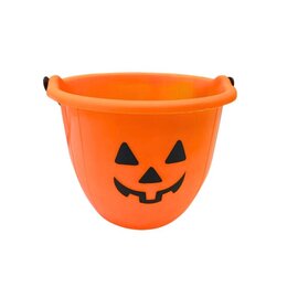 halloween - seau potiron 20x15cm