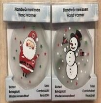 Handwarmer kerstman/snowman