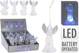 Hangdeco engel H11cm Led 4ass