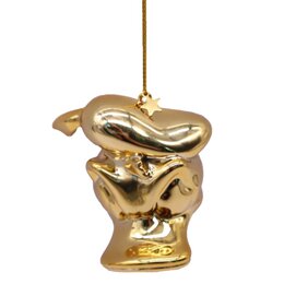 Hanger 3D Donald gouden hoofd