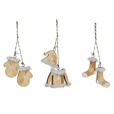 Hanger accessoires 3stuks 2ass