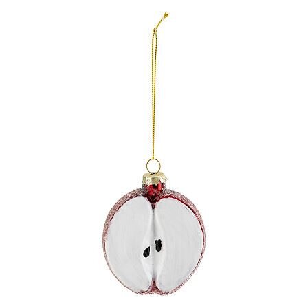 Hanger appel H8cm glas