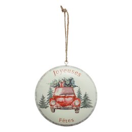 Hanger auto D10cm metaal