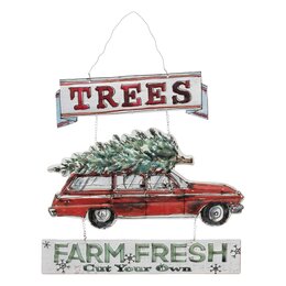 Hanger auto metaal 48cm