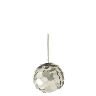 Hanger bal Disco D10cm zilver