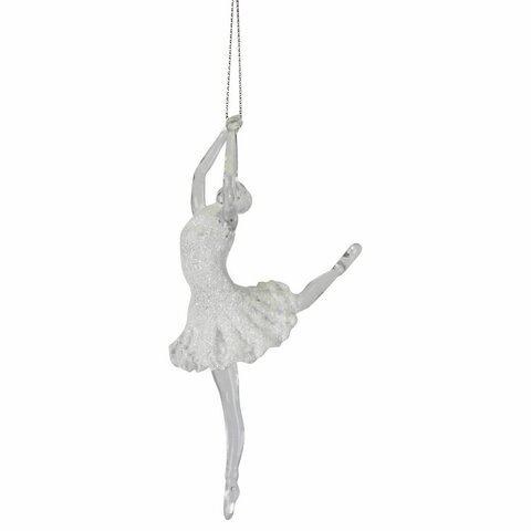Hanger ballerina H14cm wit