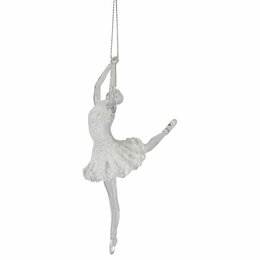 Hanger ballerina H14cm wit