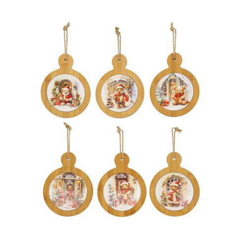 Hanger beer D17x22cm 6ass