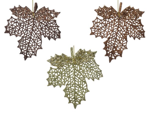 Hanger blad 13x14cm 3ass