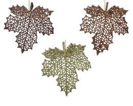 Hanger blad 13x14cm 3ass