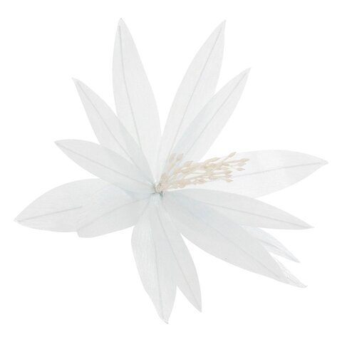 Hanger bloem D31cm blauw