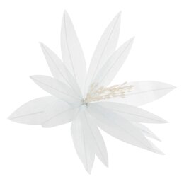 Hanger bloem D31cm blauw