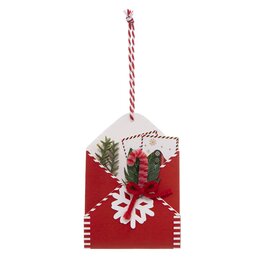 Hanger brief rood