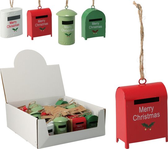 Hanger brievenbus 4ass