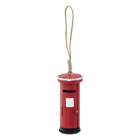 Hanger brievenbus H12cm rood