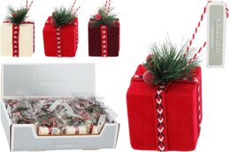 Hanger cadeau 6x6cm 3ass