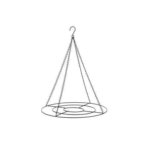 Hanger deco D44xH55cm zwart