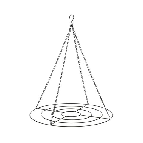 Hanger deco D59xH70cm zwart