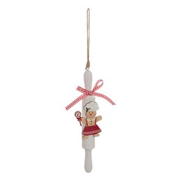 Hanger deegroller H20cm hout ass