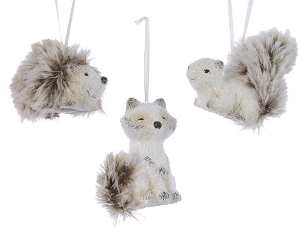Hanger dieren H5cm 3ass
