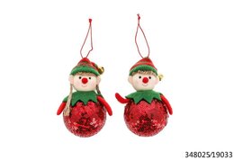 Hanger elfje H12cm - meisje+jongen