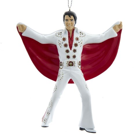 Hanger Elvis wit rood