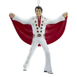 Hanger Elvis wit rood