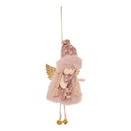 Hanger fee H8cm bont roze