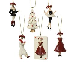 Hanger figuur 4x7cm 6ass