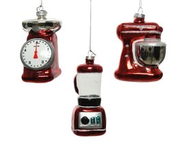 Hanger figuur glas 6x13cm 3ass