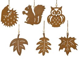 Hanger figuur H10,5cm 6ass