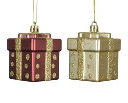 Hanger geschenkdoos 5x6cm 2ass