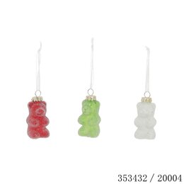 Hanger Haribo beer 4x8cm 3ass