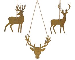 Hanger hert ijzer 3ass