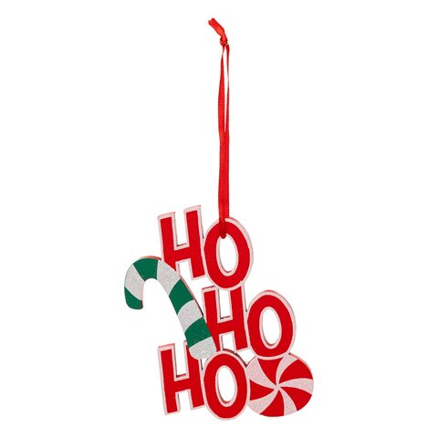 Hanger Hohoho snoep H11cm