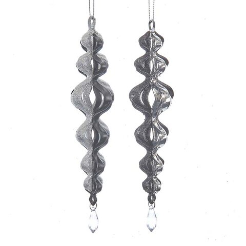 Hanger icicle zilver 2ass