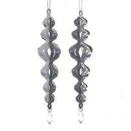 Hanger icicle zilver 2ass