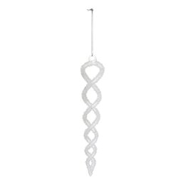 Hanger ijspegel H19cm glitter