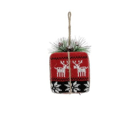 Hanger kado 8x8cm schotse