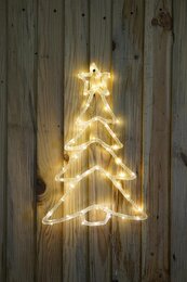 Hanger kerstboom 31x46cm Led