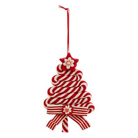 Hanger kerstboom snoep H13cm